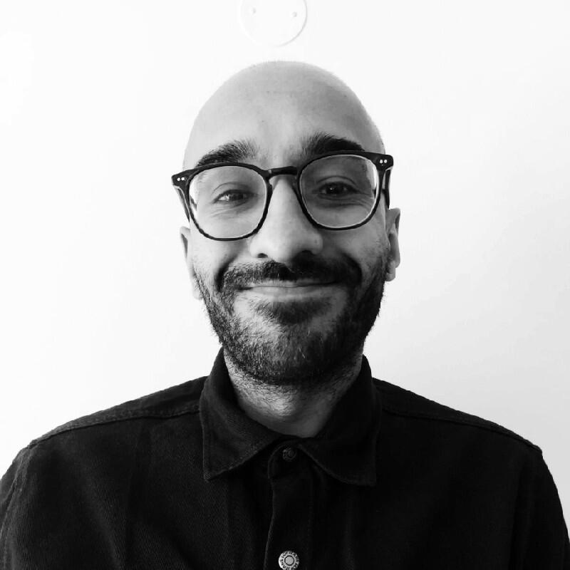 Founder of Moon Marketing Agency Mustafa Akbar. A picture of founder of Moon Marketing Agency Mustafa Akbar in black and white.